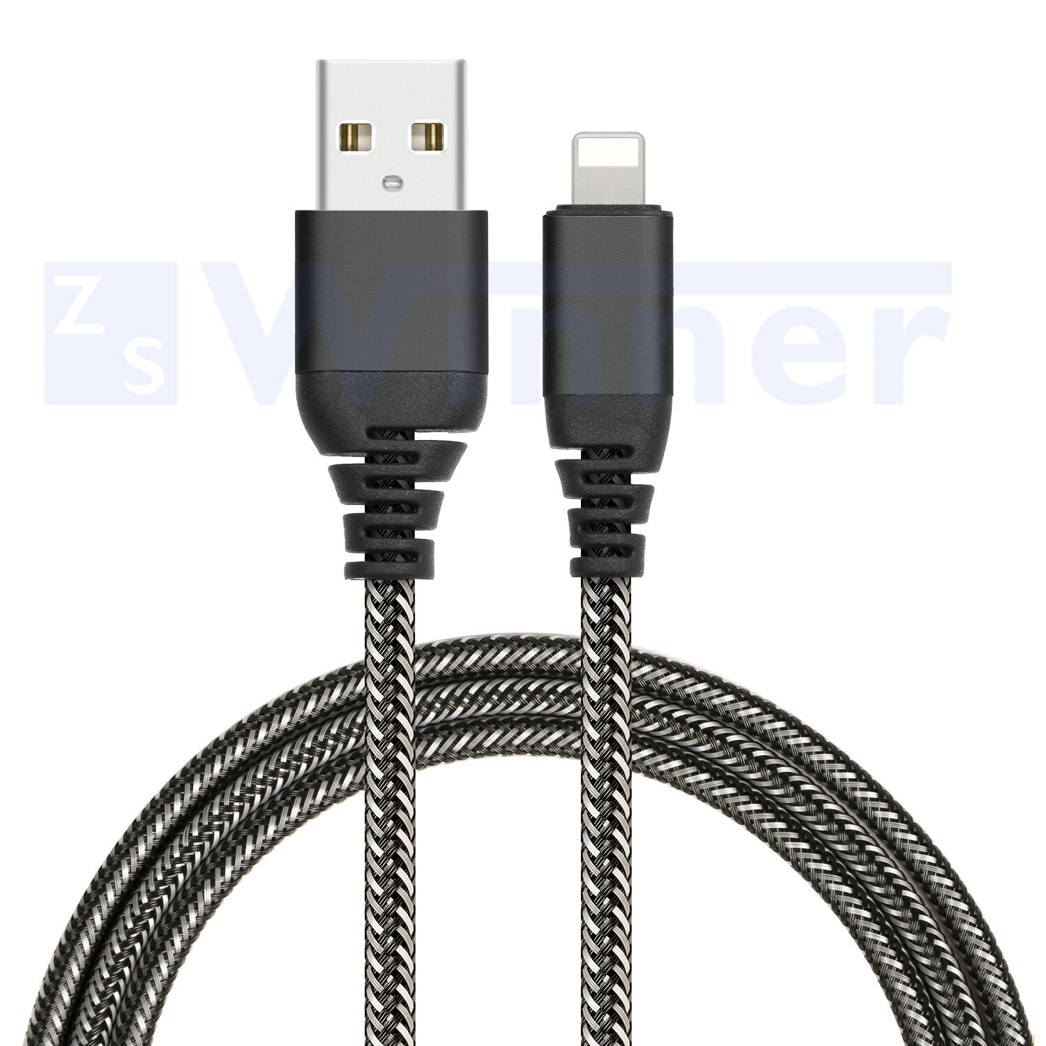 Wholesale Colorful Nylon Braided USB Cable for iphone ipod