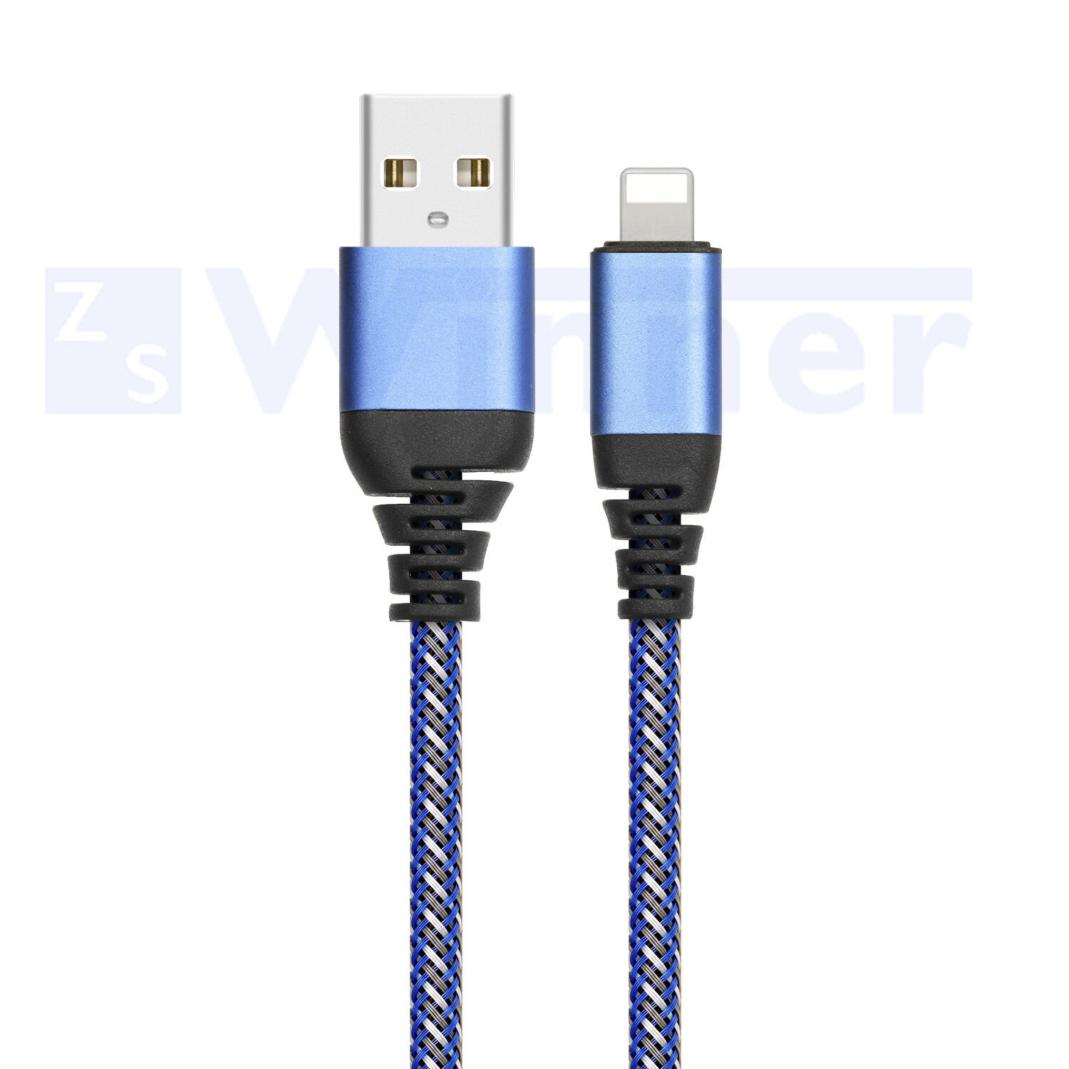 Wholesale Colorful Nylon Braided USB Cable for iphone ipod