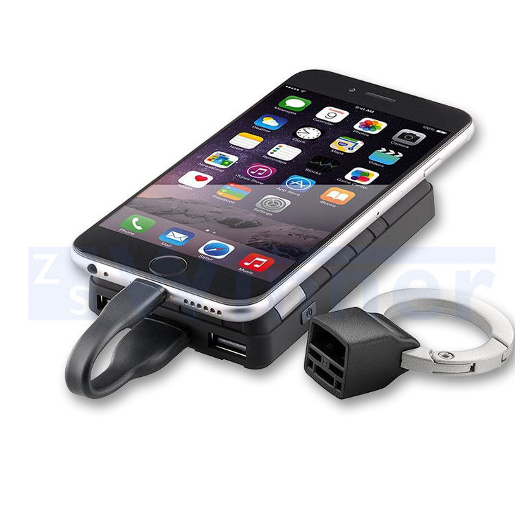 Ultra Short Lighting Charging Cable, Keychain Lightning Cable for iPhone / iPad / iPod Charger Cord with Apple MFI Certified