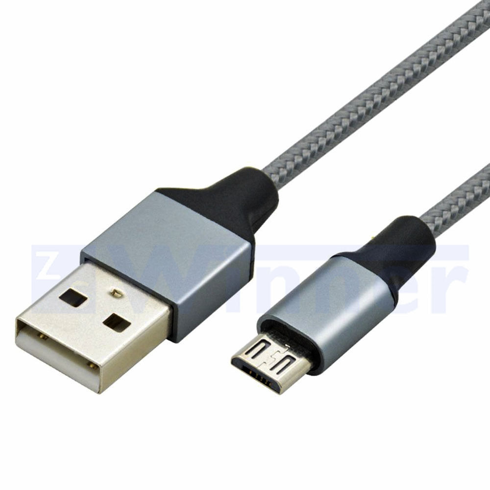 Micro USB Sync Data Charging Cable , Fast Charging Data USB Cord made in Vietnam