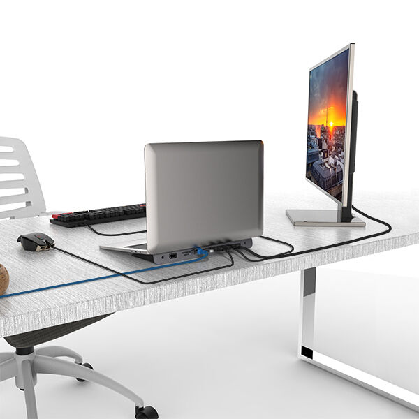 USB-C Full Function Docking Station for Laptop, Type-C to PD + HDMI + DP + USB2.0 + USB3x2 + RJ45 + SD3.0 + TF3.0 + VGA + AUDIO