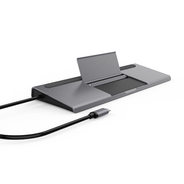 USB-C Full Function Docking Station for Laptop, Type-C to PD + HDMI + DP + USB2.0 + USB3x2 + RJ45 + SD3.0 + TF3.0 + VGA + AUDIO