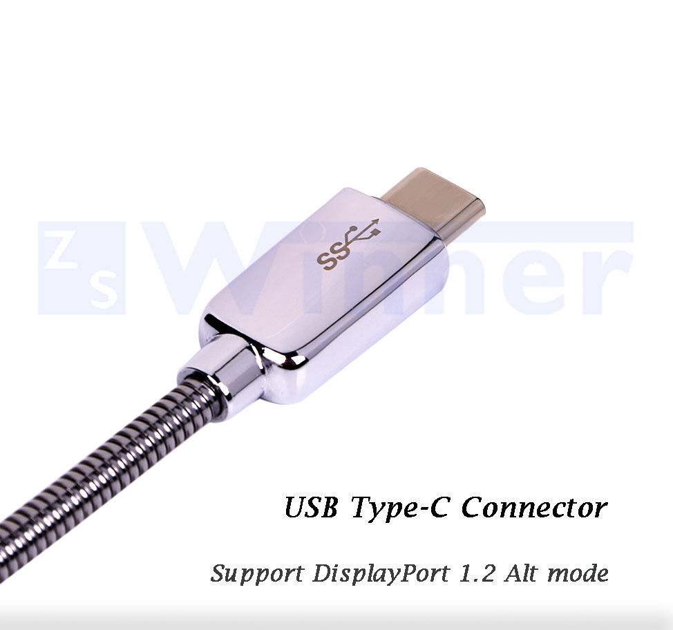 High Resolution USB Type C to HDMI Adapter Cable support 4K 60Hz for Macbook + Samsung S8 / S8 + NOTE 8 / Huawei
