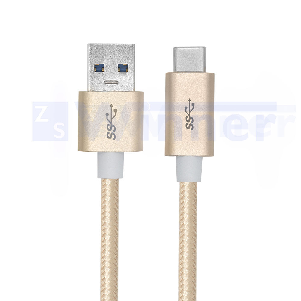 USB Type C Gen2 Cable, USB Type-C to USB-A Fast Charging Cord
