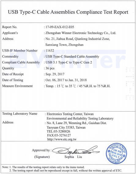 USB-IF Certified - USB Type C Male to USB 3.0 A Female Cables Support OTG Function