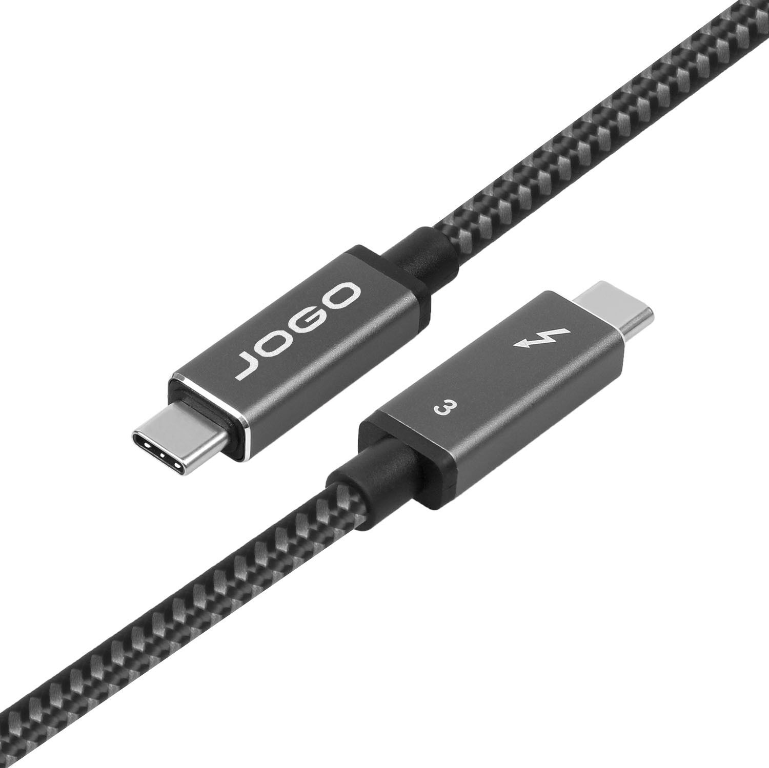 USB-C 3 Cable Supports Data Transfer 4K 5k@60hz USB-C to USB-C Cable 100W 40 Gbps Mobile Phone 5A Fast Charging PVC