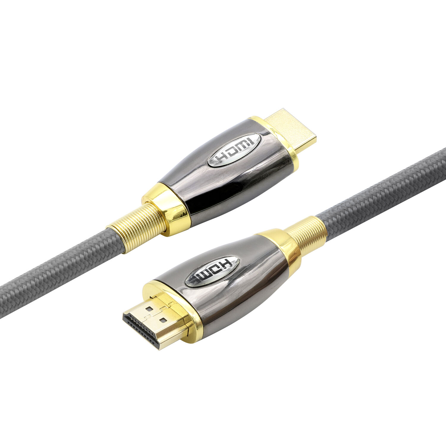 Zinc Alloy shell high Speed HDMI® Cable 2 meter 4:4:4 4k@60hz with Ethernet for TV made in Vietnam