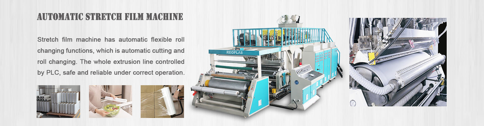 stretch film making machine,cast stretch film machine,thin film casting machine,cling film machine,cling wraping film machine