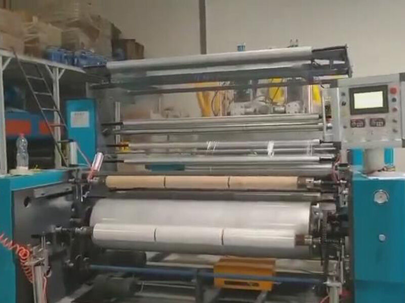 1500mm stretch film making machine succeed installation in Saudi Arabic
