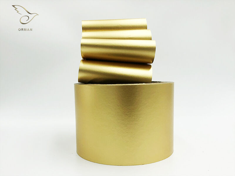 Gold cigarettes aluminum foil paper