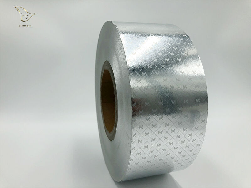 Printed cigarettes aluminum foil paper