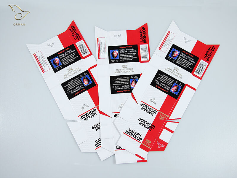 Printed cigarettes blanks