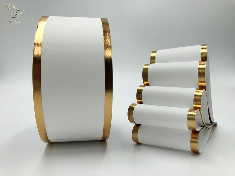 Hot foil stamping cigarettes tipping paper