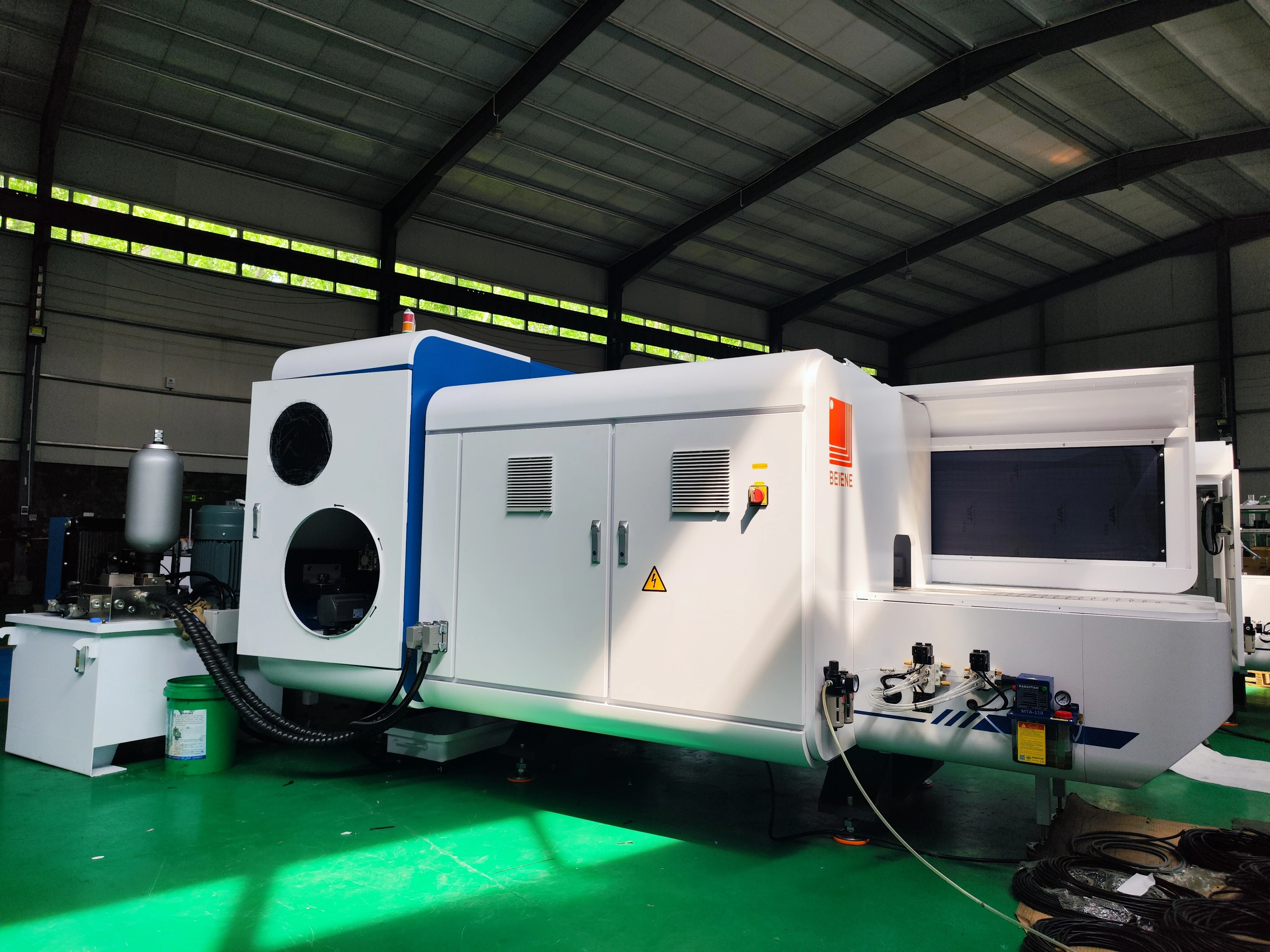 Beiene busbar punching and shearing machine was shipped to India