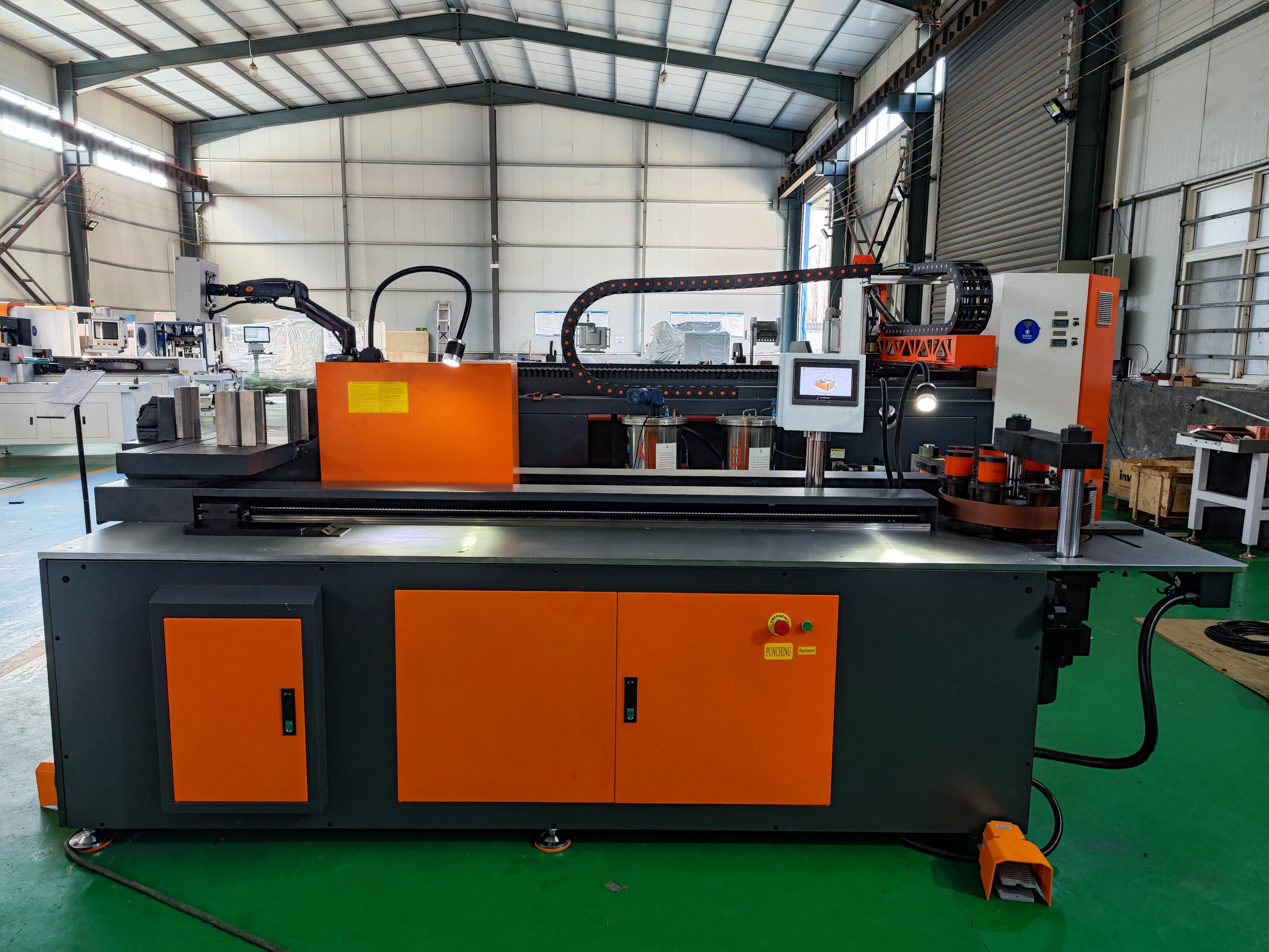 BEIENE 3-in-1 Busbar Processing Machine Exported to Chile on May. 29th