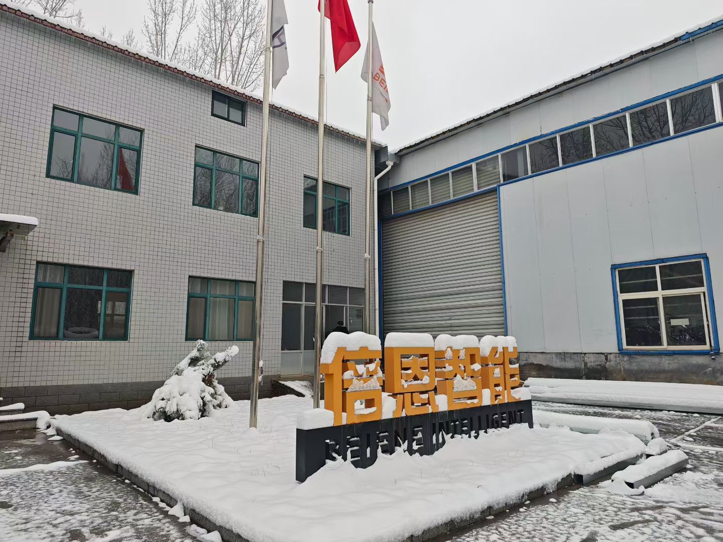 A beautiful snow for a prosperous year ahead.