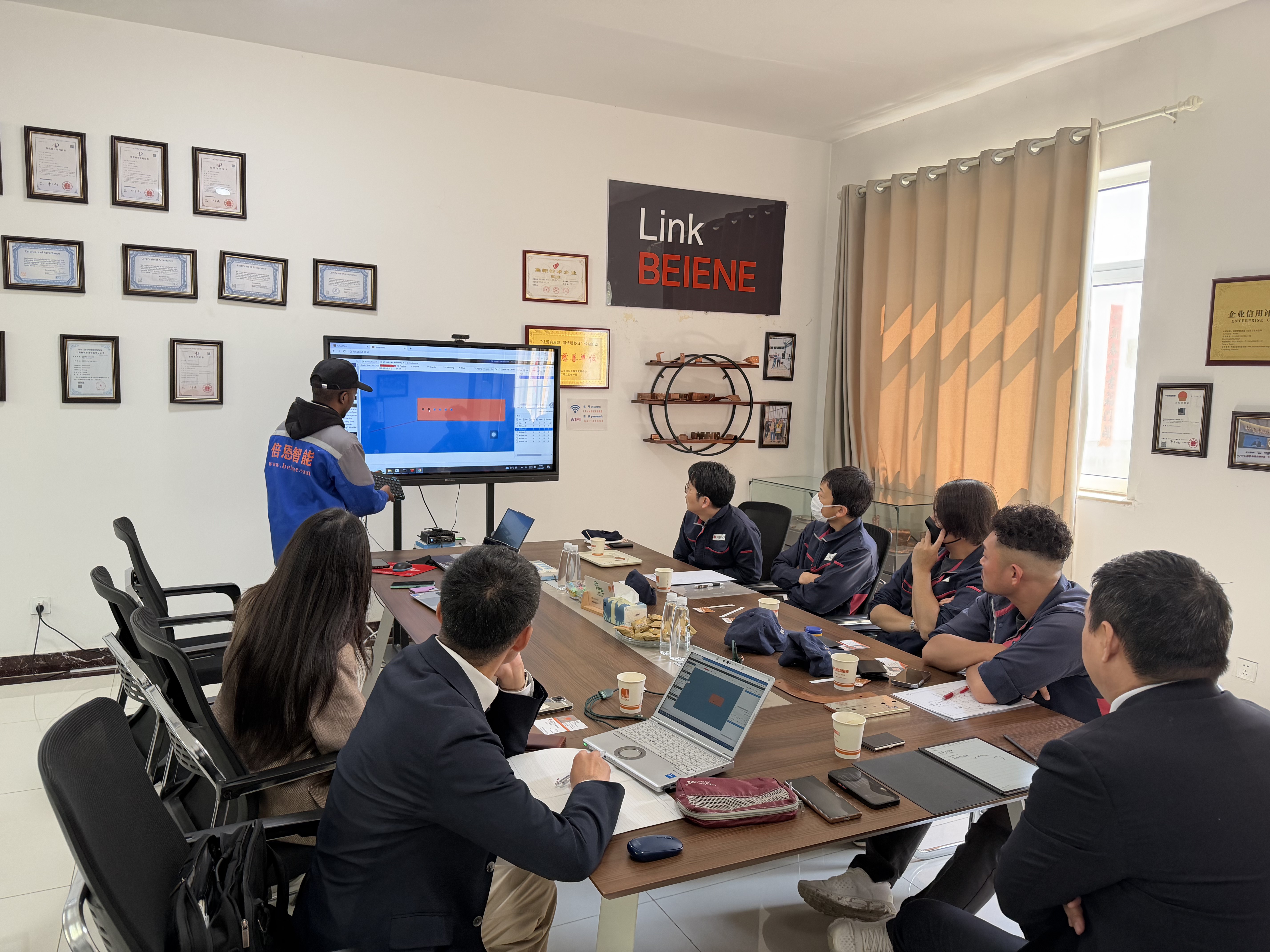 Welcoming Our Japanese Customer for a Factory Visit