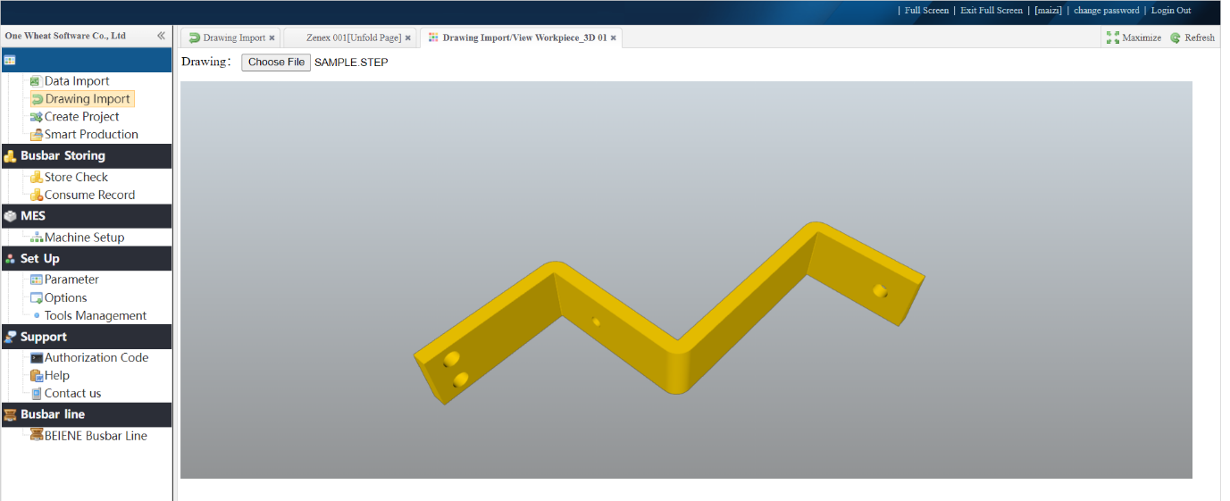 Smartnest  Busbar Software 3D Design and Nest length cutting 