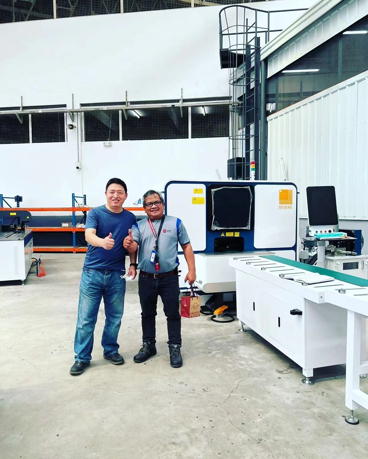 The biggest Philippine panel maker Choose our New Intelligent 3D Busbar machine again 