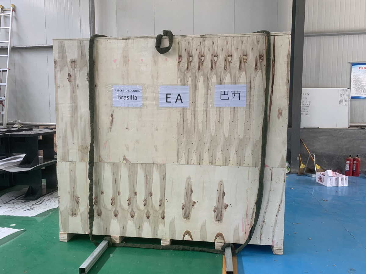 Smart Busbar Processing Machine SMART-303CNC-8S Export to Brazil