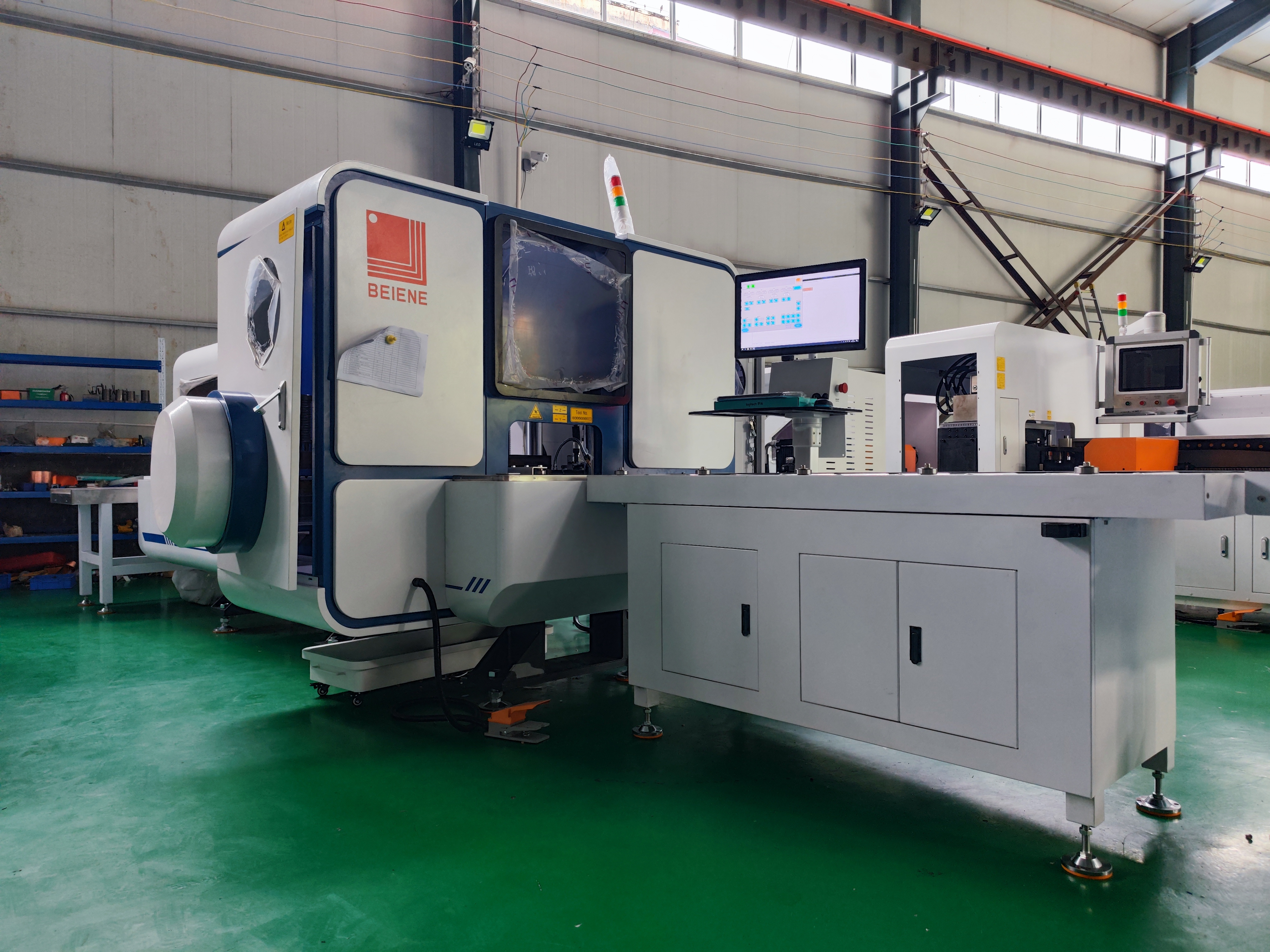 Intelligent 3D Busbar Prcoessing Line EMAC  Shipped to UK and Slovakia 