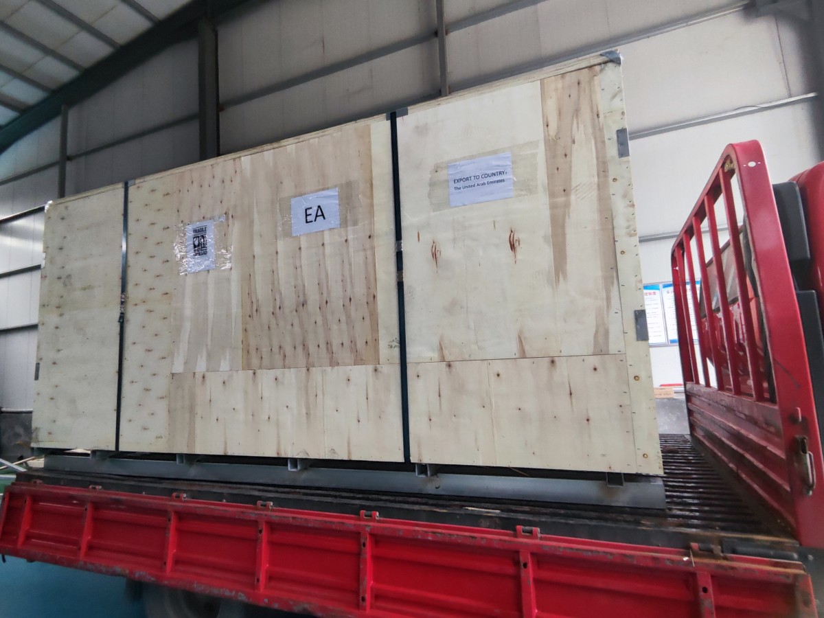 装车 (8).jpg CNC 3 in 1 Busbar Machine BPM-303CNC-8S customized for customers is successfully Installed and Running at United Arab Emirates Customer Factory