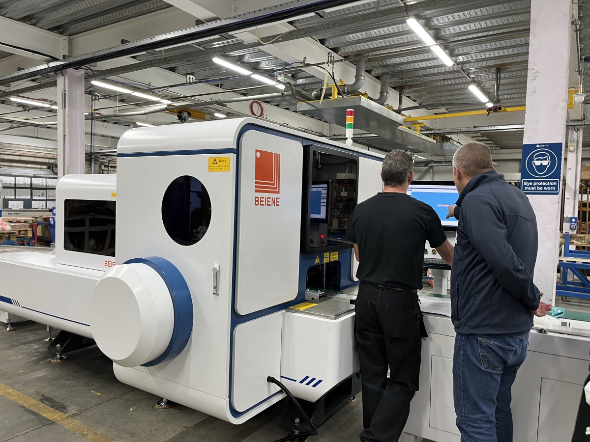 UK Biggest Power Distribution Company Massive Production of Copper Busbar with BEIENE EMAC Busbar Line