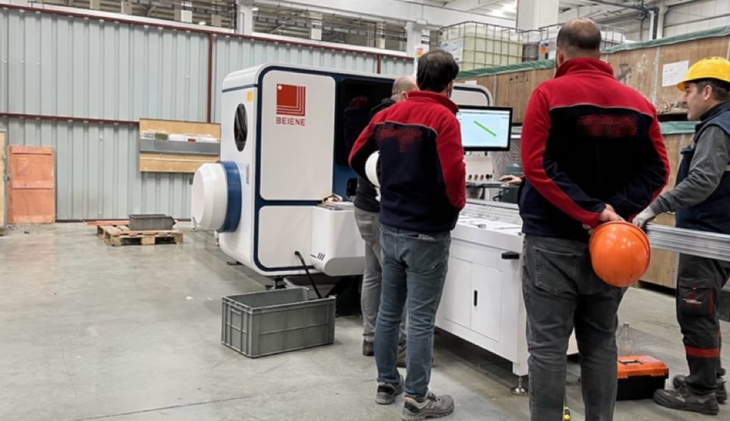 BEIENE intelligent 3D Busbar processing line  installed and put into operation at Turkey's largest transformer and switchgear factory