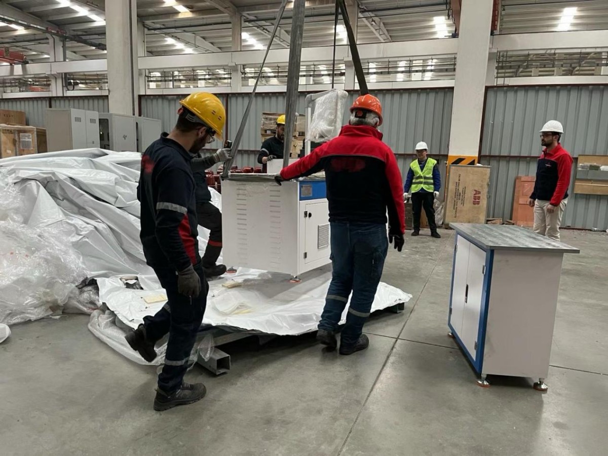BEIENE intelligent 3D Busbar processing line  installed and put into operation at Turkey's largest transformer and switchgear factory