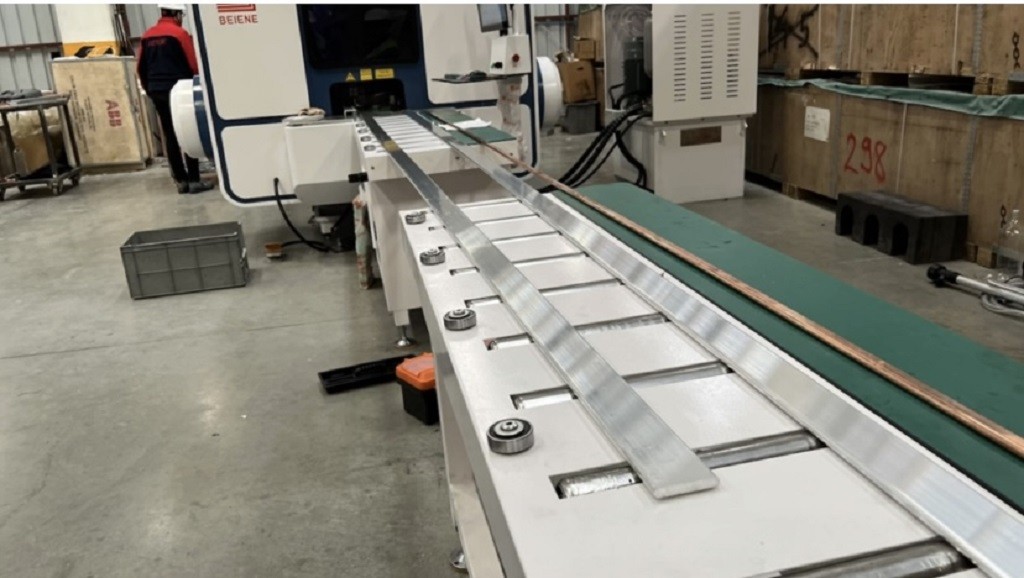 BEIENE intelligent 3D Busbar processing line  installed and put into operation at Turkey's largest transformer and switchgear factory