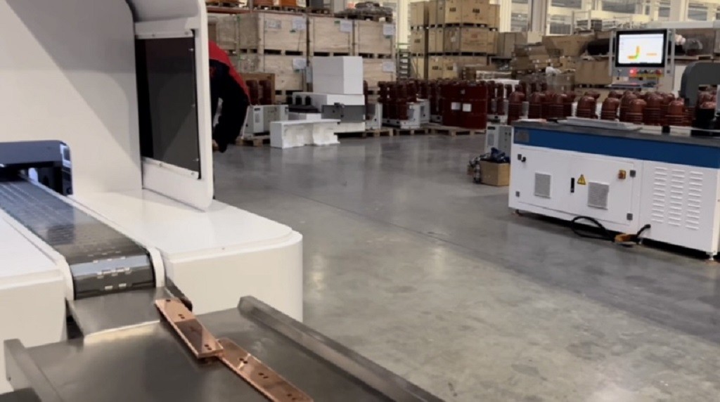 BEIENE intelligent 3D Busbar processing line  installed and put into operation at Turkey's largest transformer and switchgear factory