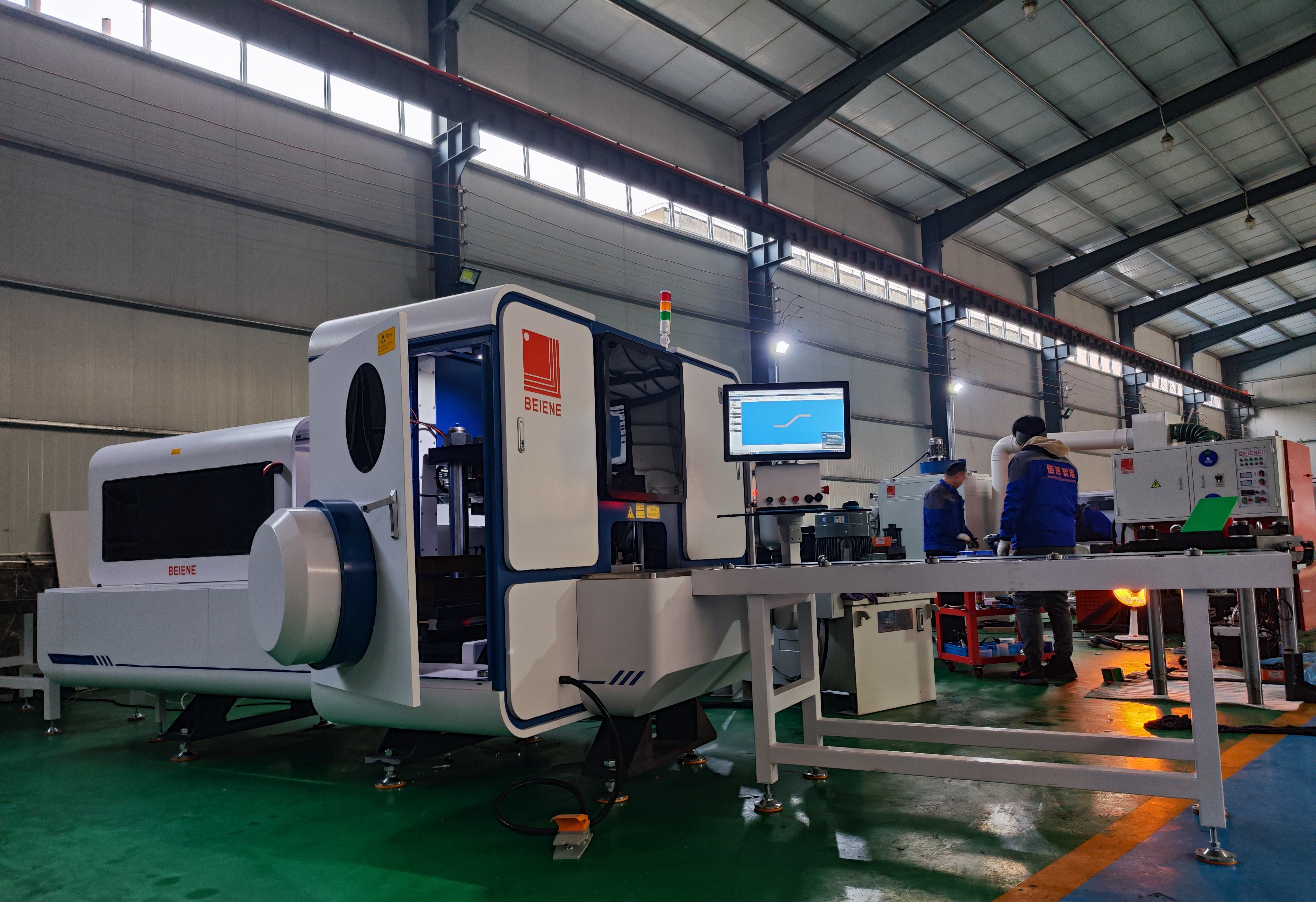 DELIVERY INTELLIGENT 3D BUSBAR PUNCHING AND SHEARING MACHINE & BENDING MACHINE TO UAE