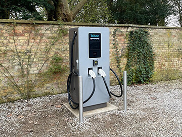 Teison Public DC EV Charging Station in UK, 2024