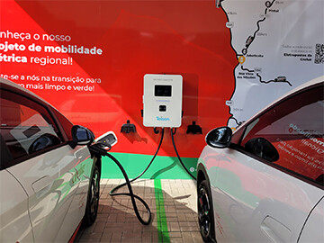 Teison 40kw dual output wall-mounted dc home charger in South America,2024 Teison 40kw dual output wall-mounted dc home charger in South America,2024