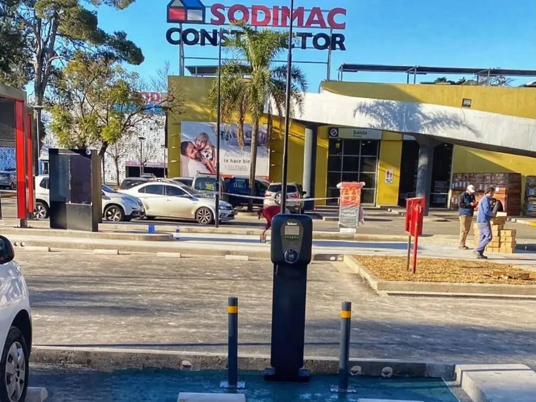 Teison Commercial OCPP Wallbox Charger Project installed in Parking, 2024