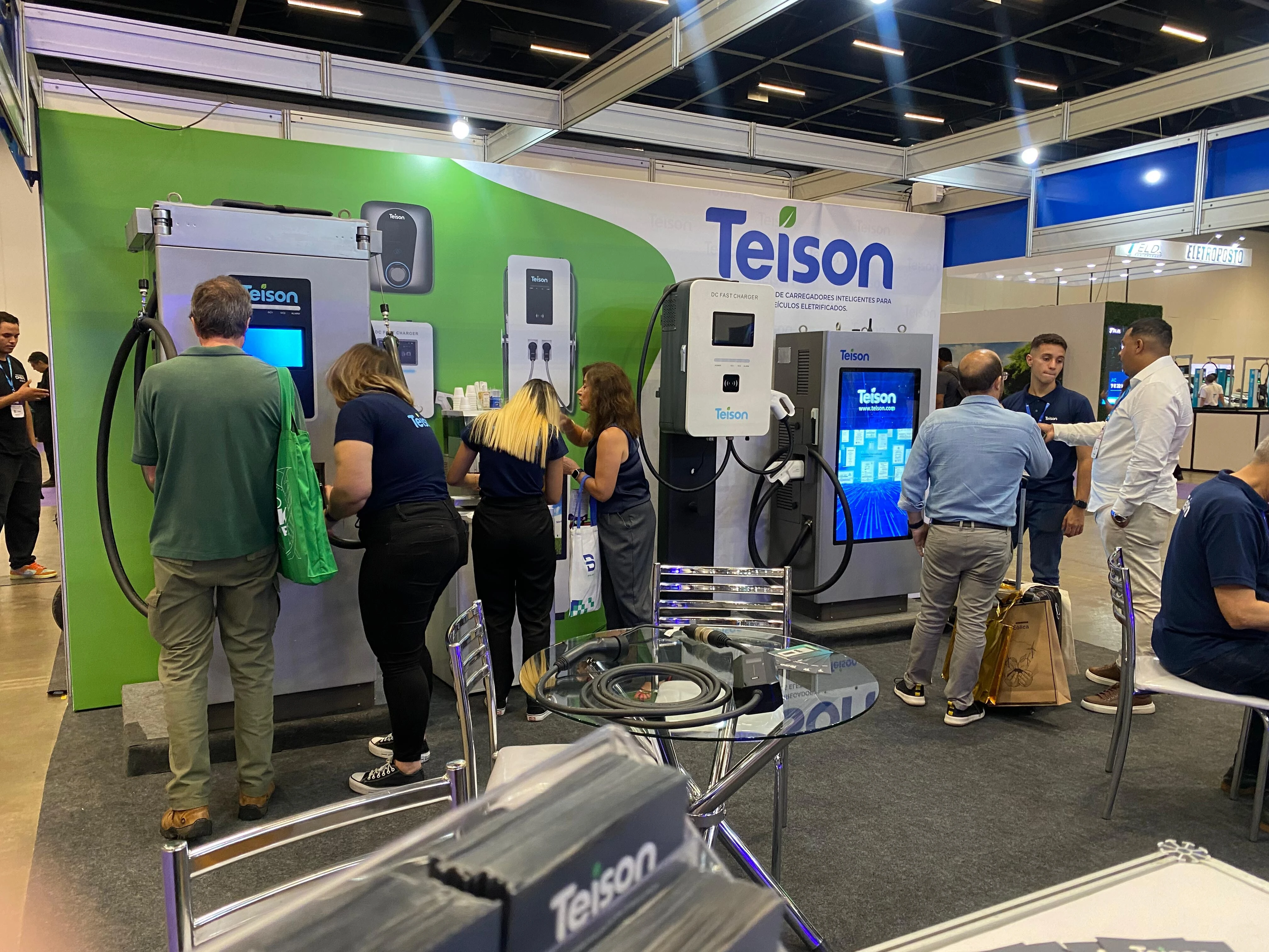Teison is at the Brazil New Energy Electric Vehicle and Charging Station Exhibition - VE EXPO(E-MOB) 