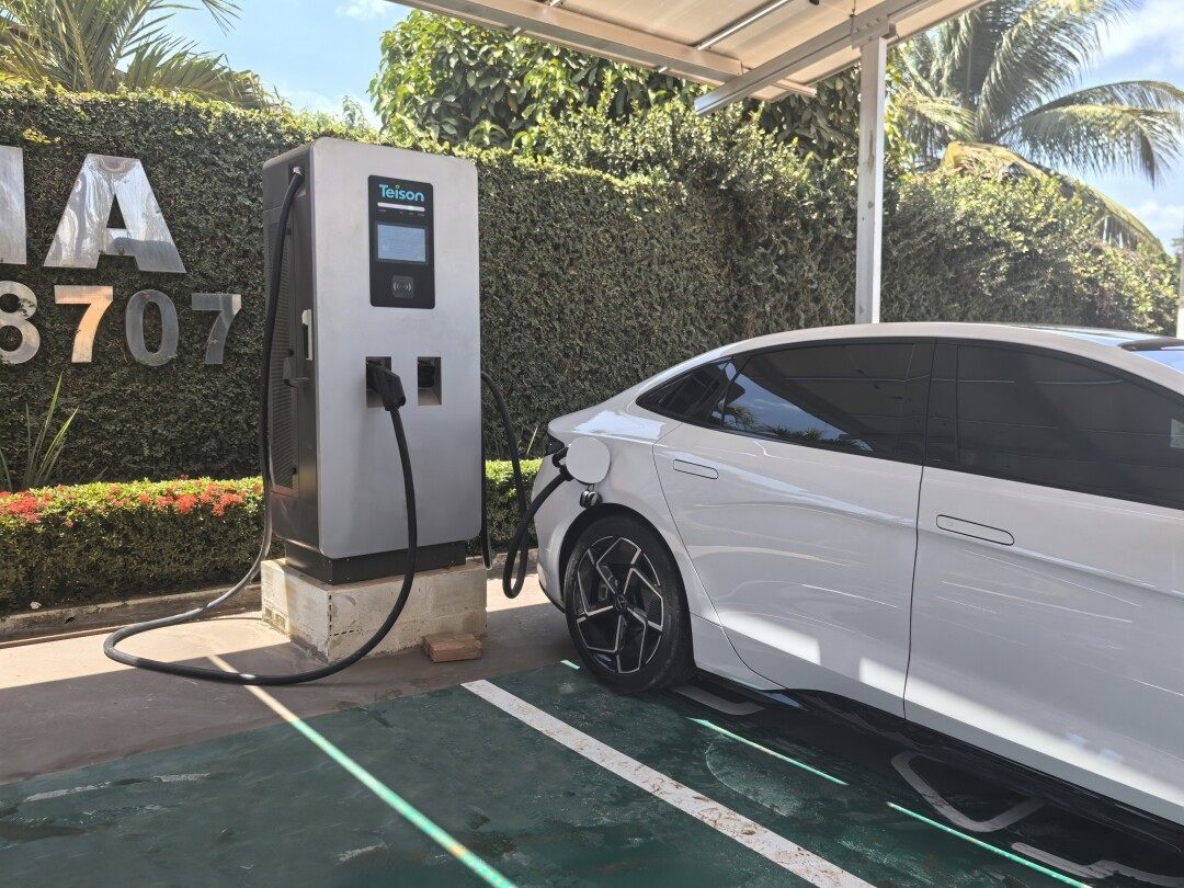 Teison DC Pro 120kW DC Fast Charging Station installed in Parking, 2024 Teison DC Pro 120kW DC Fast Charging Station installed in Parking, 2024