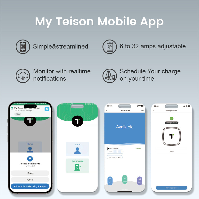 Simplify EV Charging Management with MyTeison APP