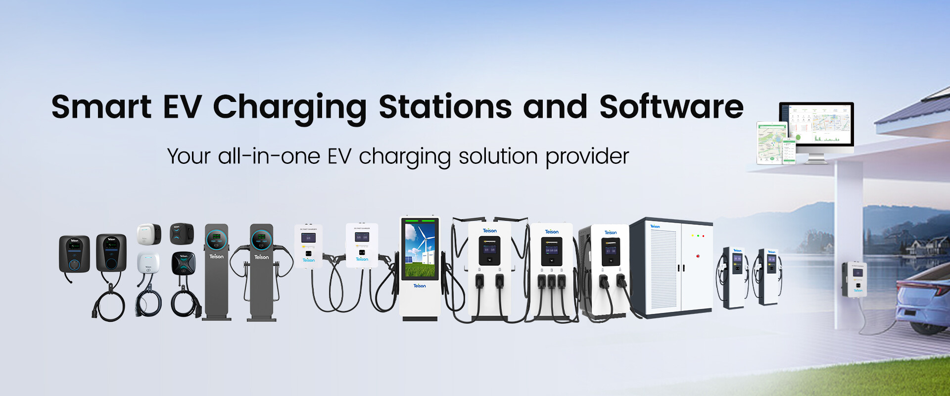 Teison All In One Charging Solution Platforms for EVs