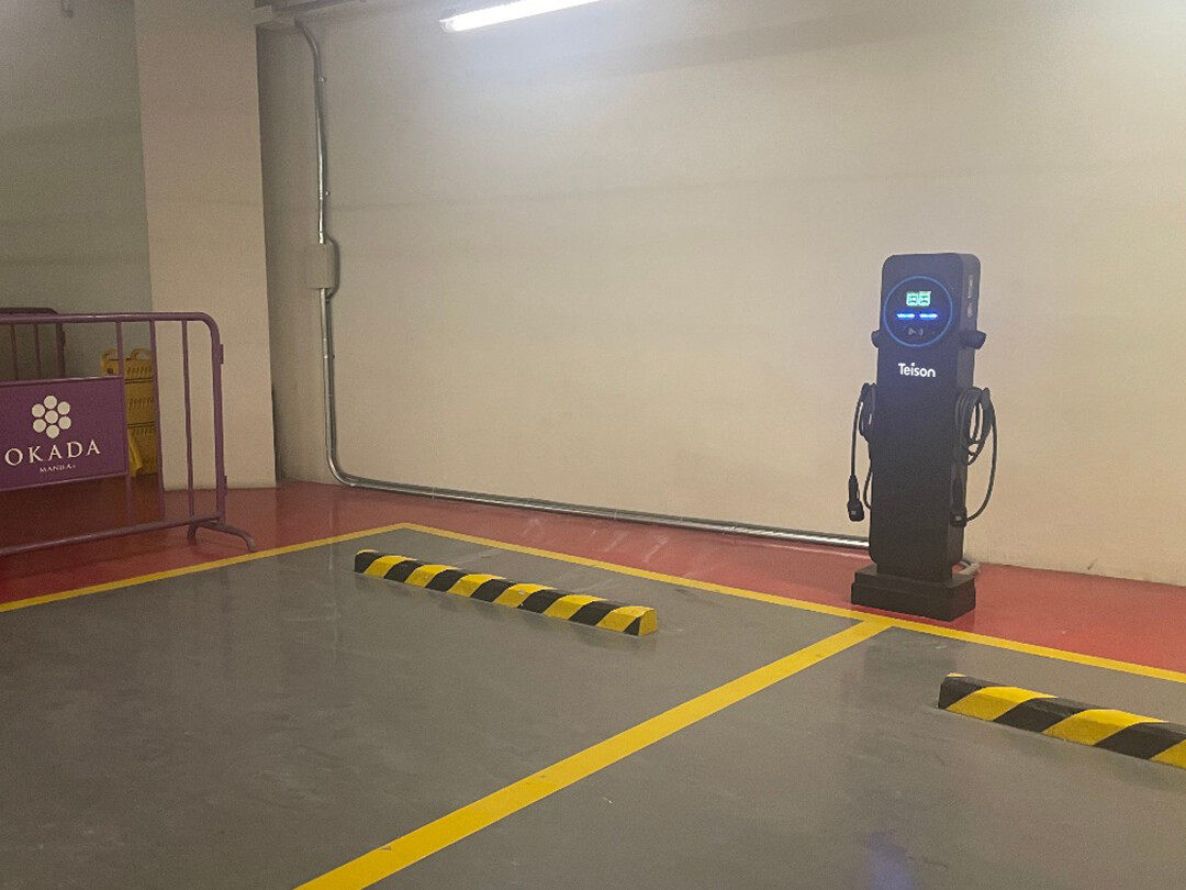 Teison 22kW Smart Twins Dual Plug Fast EV Charger installed in Philippines, 2025 Teison 22kW Smart Twins Dual Plug Fast EV Charger installed in Philippines, 2025