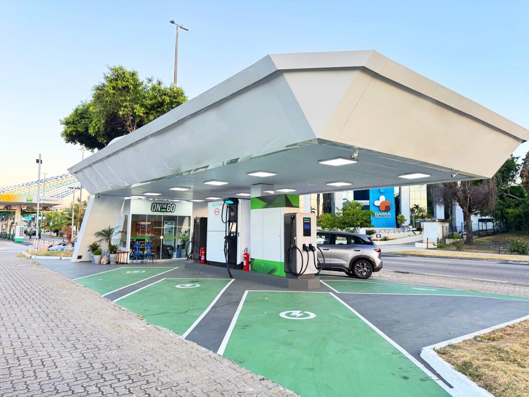 Teison DC Pro 160kW DC Rapid Charger Station installed in Brazil, 2025