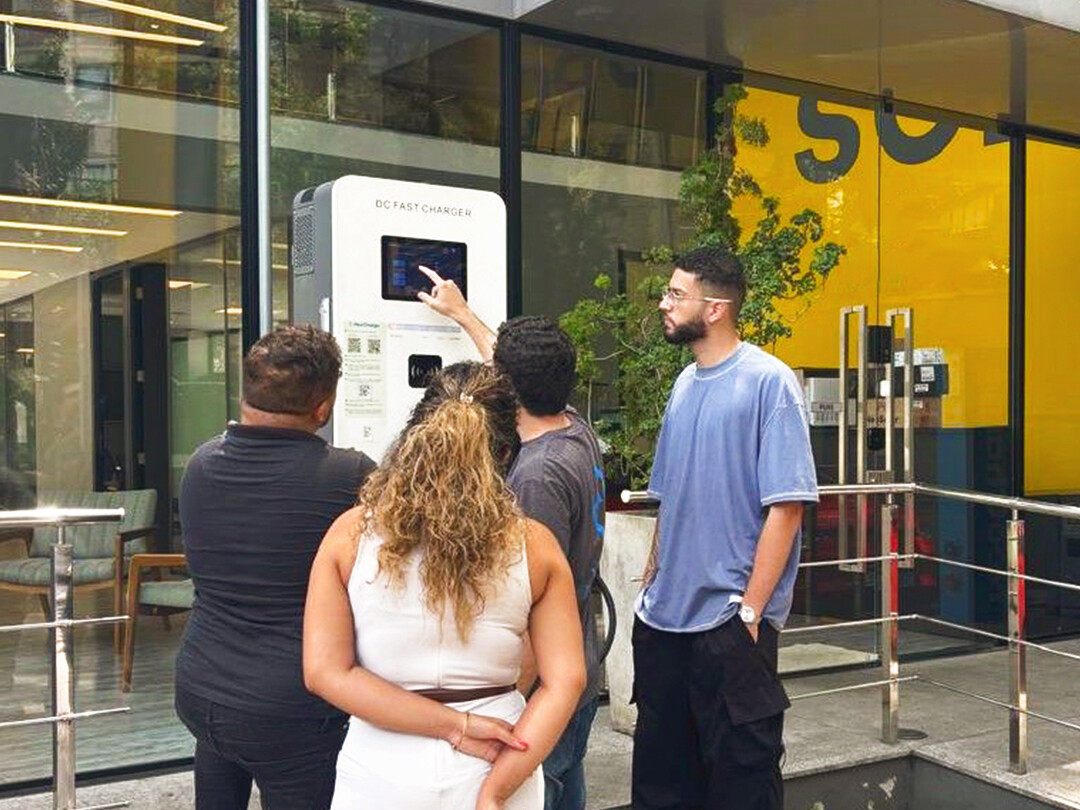 Teison DC MINI 30kW Rapid DC EV Charger installed in Brazil, 2025