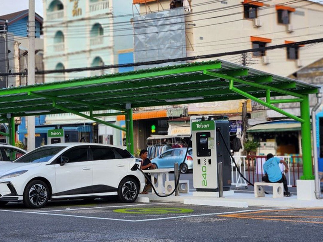 Teison DC Pro 240kw fast charging station in Thailand,2025