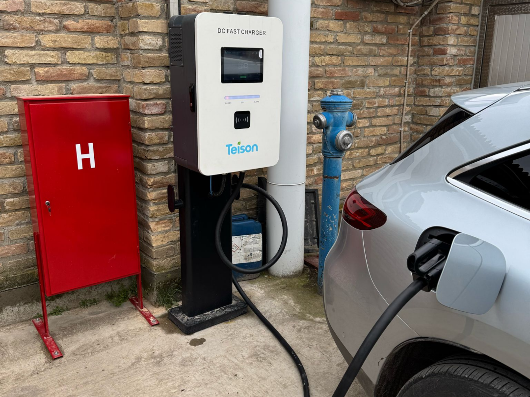 Teison 20kW DC MINI Home EV Charger installed in Serbia，2025