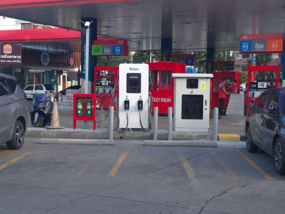 Teison DC Pro 150kW ev charging station installed in Thailand, 2025