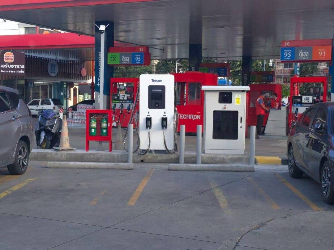 Teison DC Pro 150kW ev charging station installed in Thailand, 2025