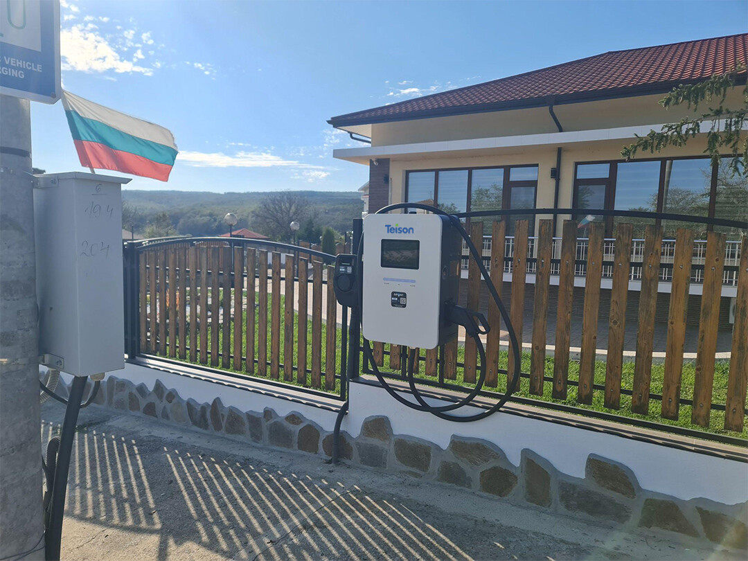 Teison 30kW DC MINI EV Fast Charger installed in Bulgaria,2025 Teison 30kW DC MINI EV Fast Charger installed in Bulgaria,2025