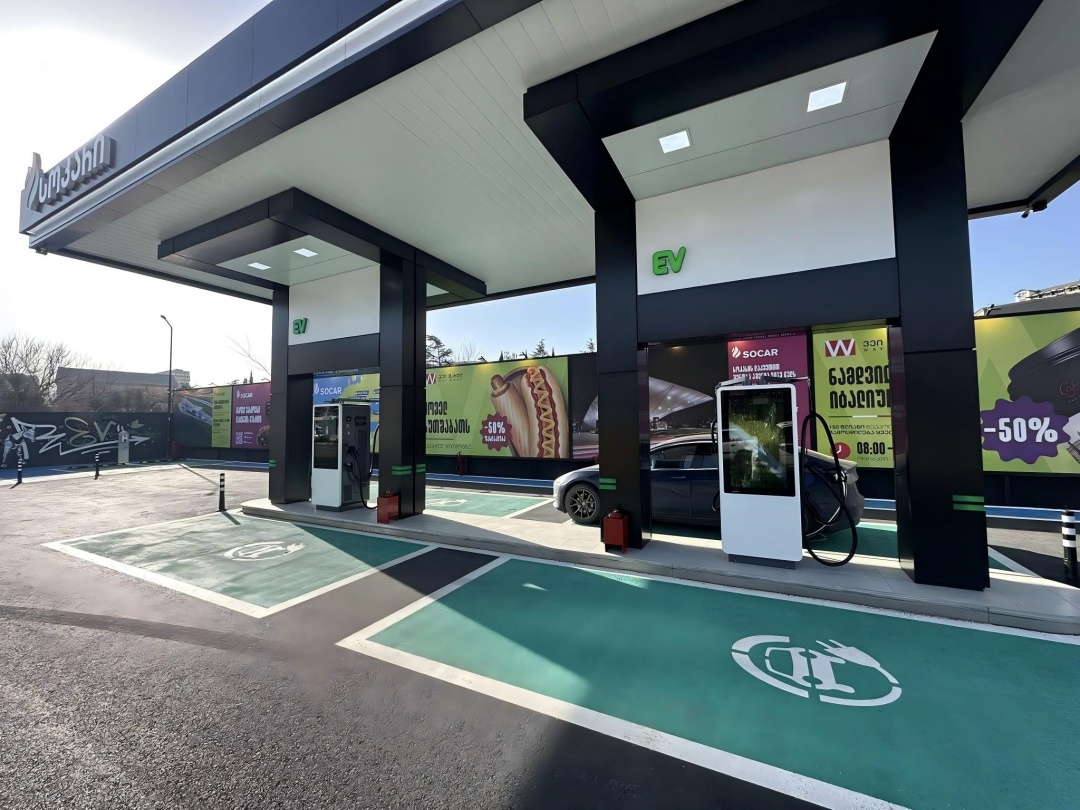 Teison DC Vision 160kW charging station with Georgia， 2025