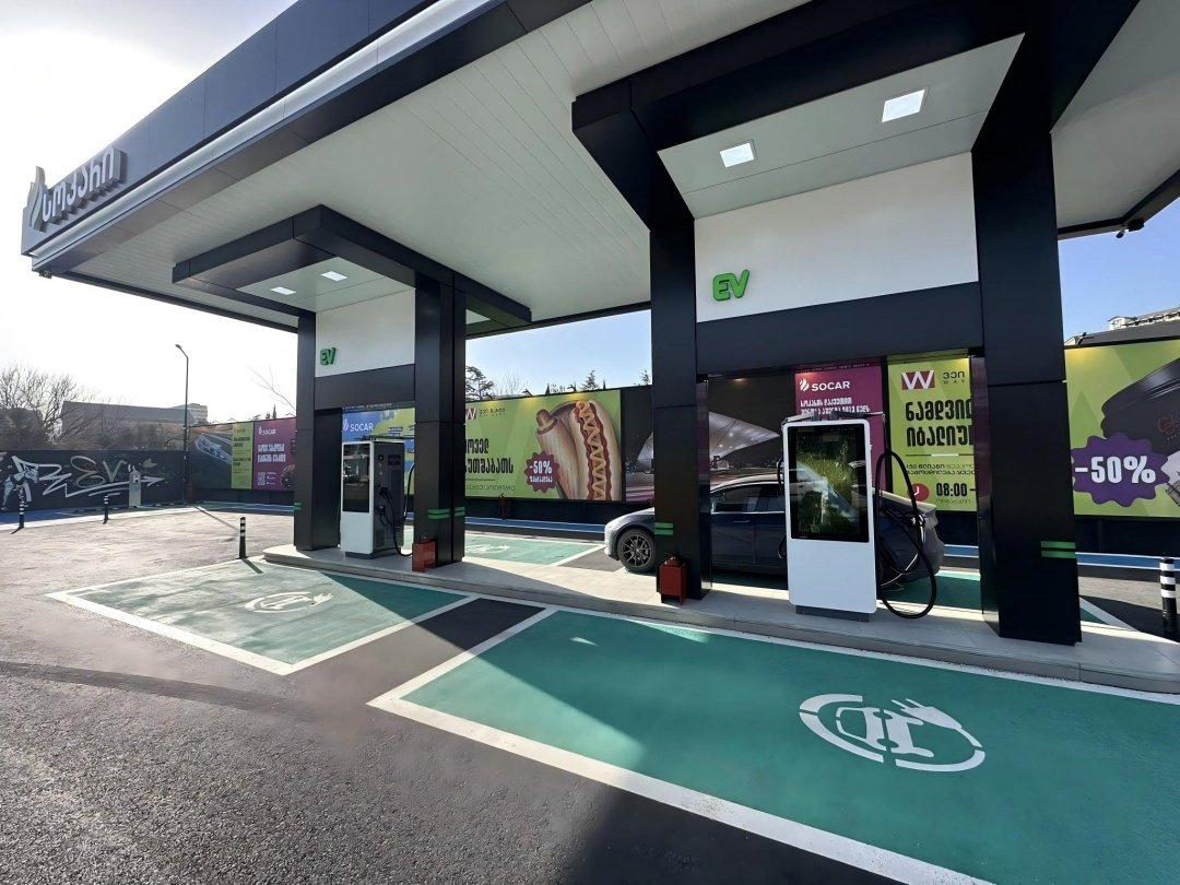 Teison DC Vision 160kW charging station with Georgia， 2025