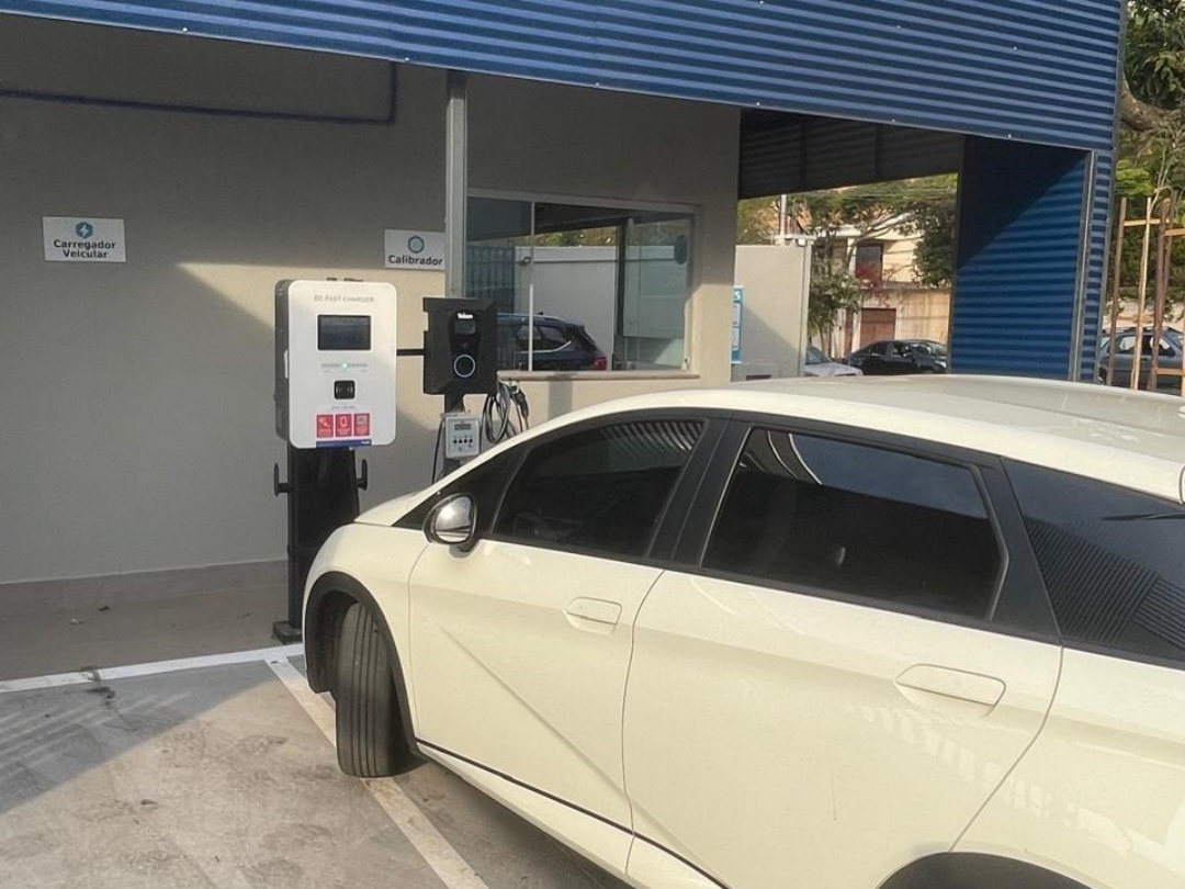 Teison DC MINI 30kW EV Wallbox Charger installed in Brazil, 2026